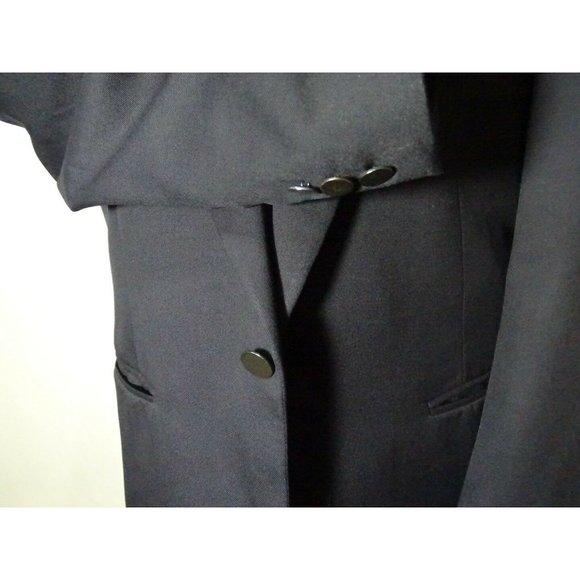 GIANNINO FIRENZE NEW YORK 40R MENS SPORT COAT BLUE S-145 - Picture 3 of 8